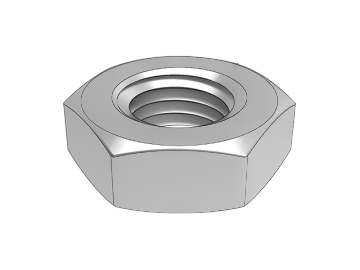 ASME B18.2.2.10 重薄ナット 重六角薄ナット