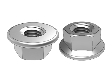 ASME B18.2.4.4M.1 六角フランジ ナット