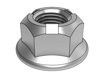 GB6187.2-B ファインピッチ全金属製六角フランジ面ロックナット（三点圧入）